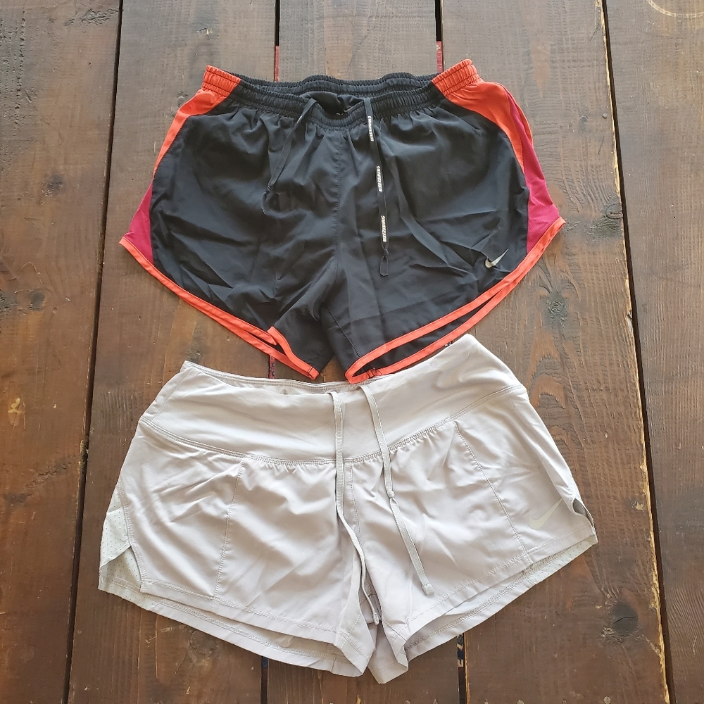 NIKE Running Shorts, Dry Fit, 2 pair, Smalls